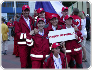 Fotografie soutěžního týmu