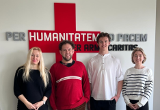 Návštěva z Ústřední pátrací agentury Mezinárodního výboru Červeného kříže