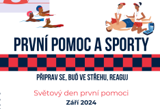 14. září: Světový den první pomoci - letos ve znamení sportu