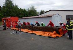 Hasiči školili členy humanitárních jednotek ČČK