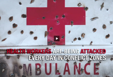 Řekněte všem: Zdravotník nesmí být cílem útoku!