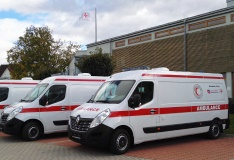 Sanitky vyrazily na cestu do Sýrie