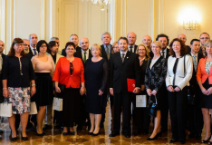 Dárci krve na Hradě pražském