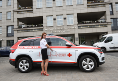 Hejtman předal nové vozidlo ČČK