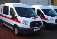 Pomoc Ukrajině pokračuje: již deset sanitek