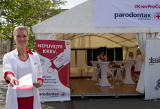 Kampaň Neplivejte krev - Darujte krev