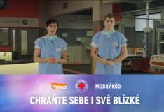 Modrý kód a Český červený kříž proti koronaviru